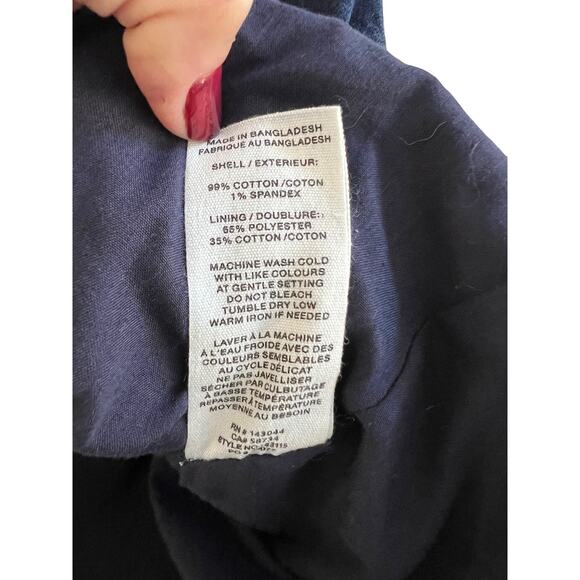 Avec Les Filles NWT Anthropologie Denim Double Breasted Sleeveless Vest Medium - Picture 11 of 11